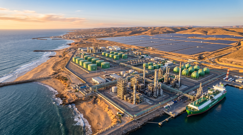 Morocco map and infrastructure